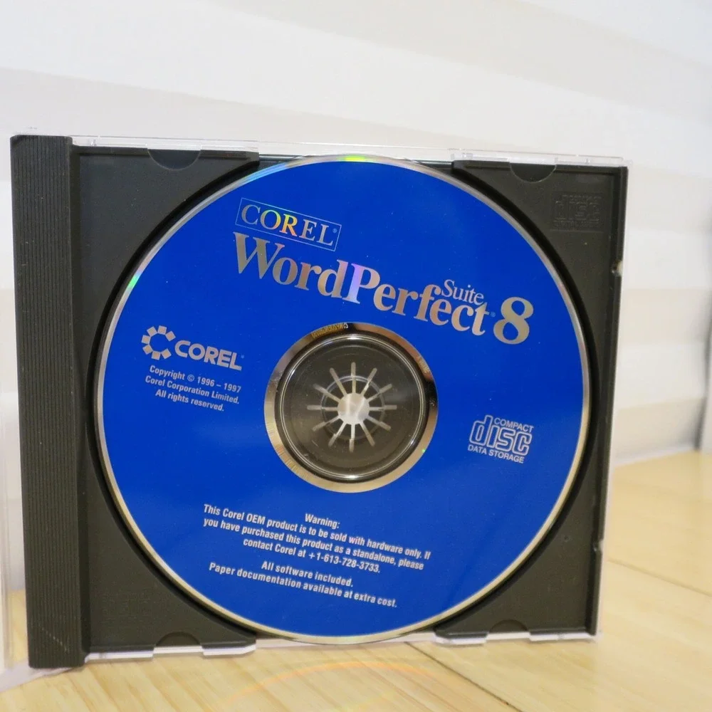 Corel WordPerfect Suite 8 CD-ROM‎ PC for Windows 95 and NT